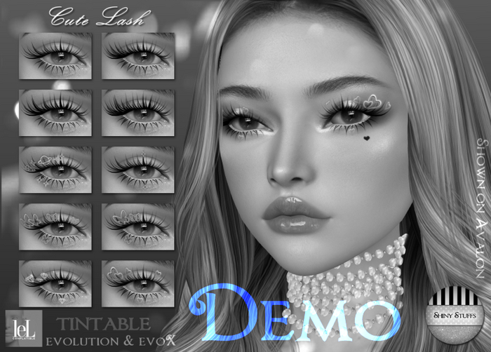 ~Shiny Stuffs~ DEMO Lelutka Cute Lash 