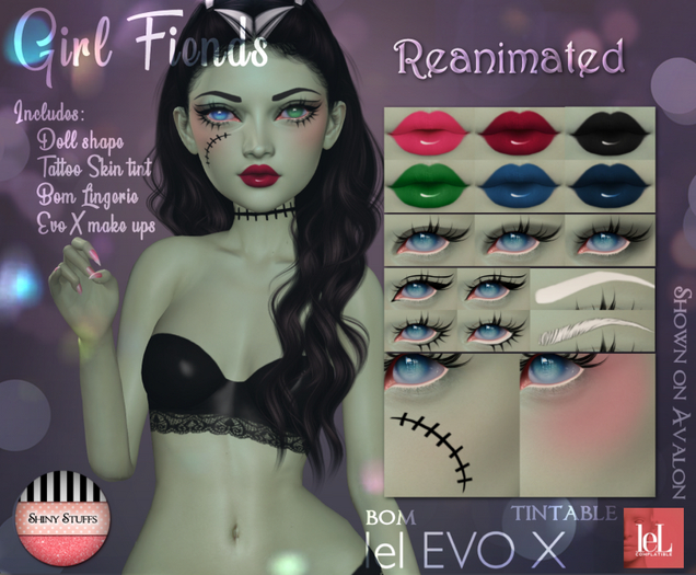 ~Shiny Stuffs~ Girl Fiends Reanimated EvoX 