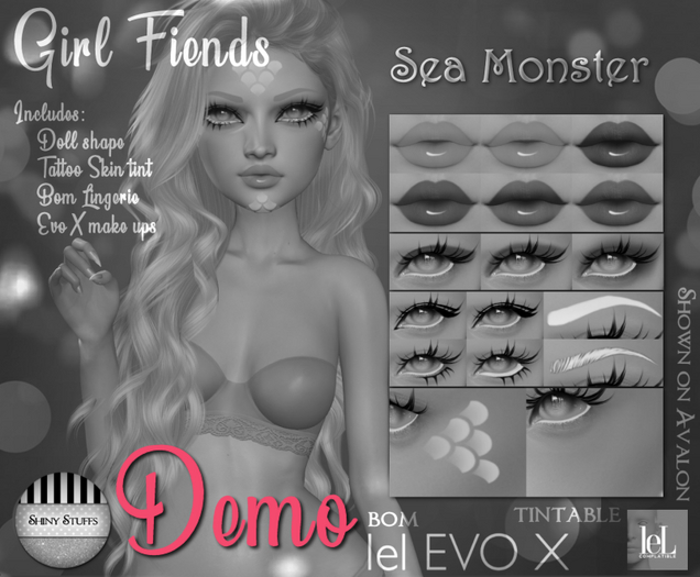 ~Shiny Stuffs~ DEMO Girl Fiends Sea Monster EvoX 
