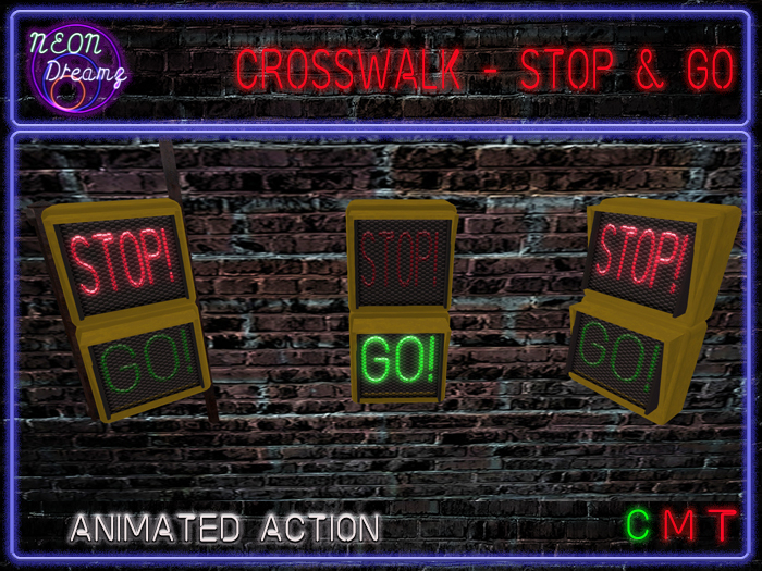 Neon Dreamz - Crosswalk Stop & Go
