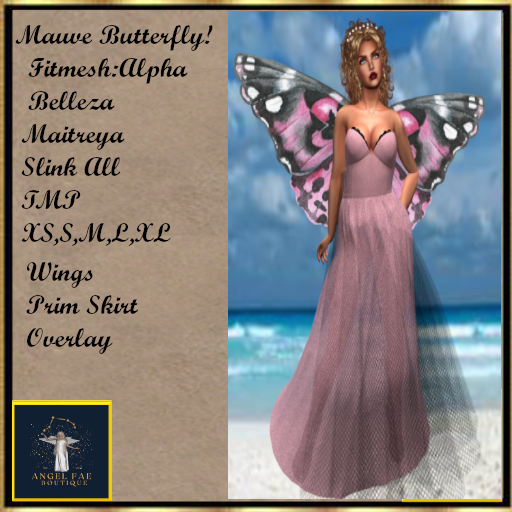 Mauve Butterfly