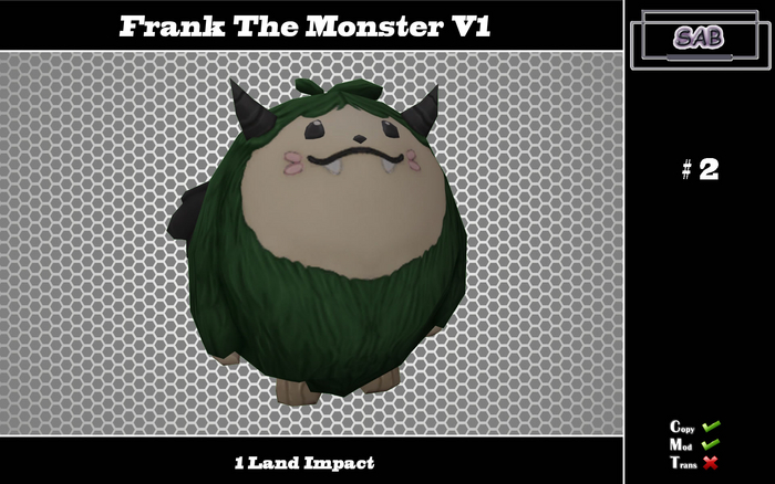 Frank The Monster V1 #2