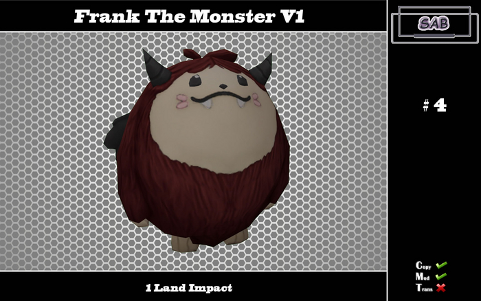 Frank The Monster V1 #4
