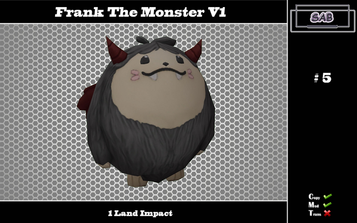 Frank The Monster V1 #5