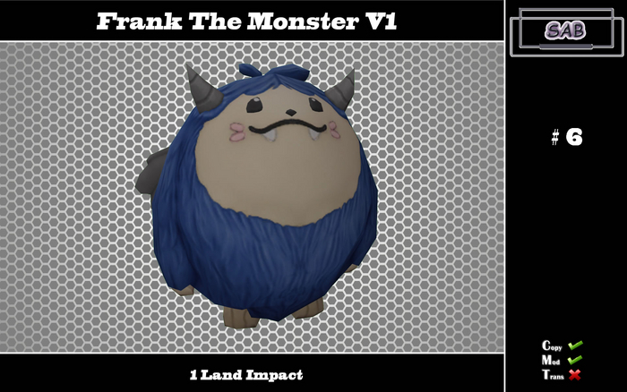 Frank The Monster V1 #6