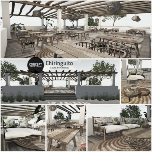 06. Concept} Chiringuito. Litle Tables