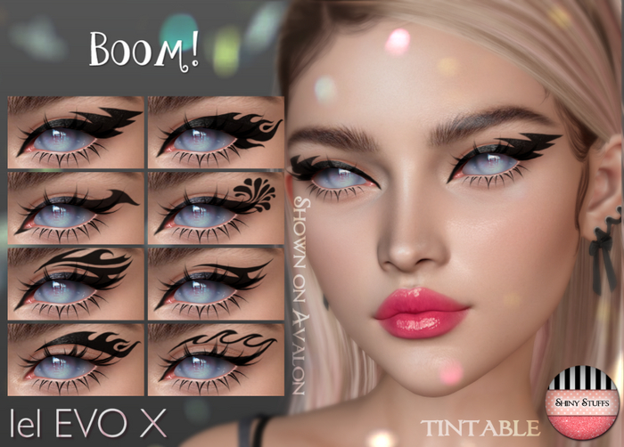 ~Shiny Stuffs~ Lelutka EvoX Boom! Liners