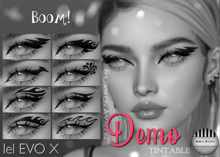 ~Shiny Stuffs~ DEMO Lelutka EvoX Boom! Liners 
