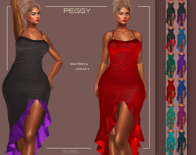 .:FLOYD:.Peggy Dress Fatpack