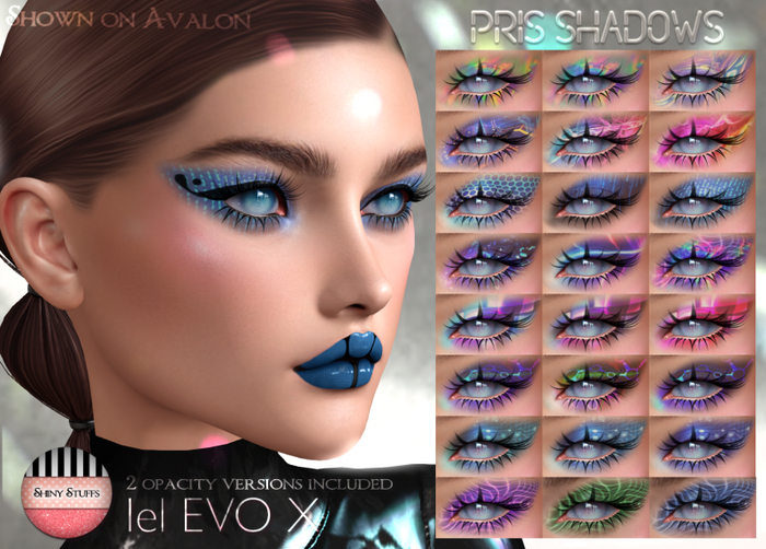 ~Shiny Stuffs~ Lelutka EvoX Pris Shadows 