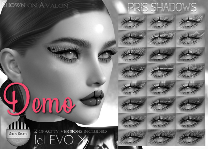 ~Shiny Stuffs~ DEMO Lelutka EvoX Pris Shadows 