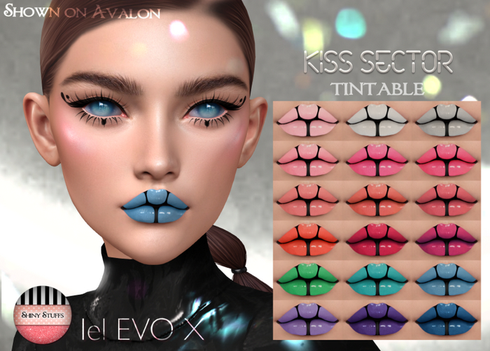 ~Shiny Stuffs~ Lelutka EvoX Kiss Sector 