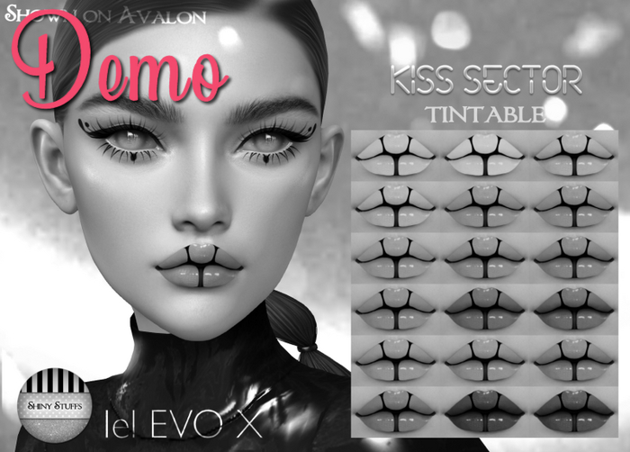 ~Shiny Stuffs~ DEMO Lelutka EvoX Kiss Sector 