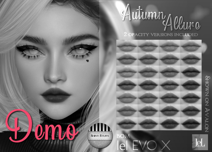 ~Shiny Stuffs~ DEMO Lelutka EvoX Autumn Allure 