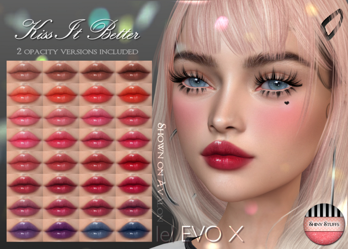 ~Shiny Stuffs~ Lelutka EvoX Kiss It Better 