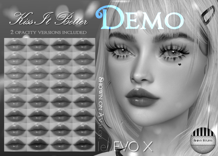 ~Shiny Stuffs~ DEMO Lelutka EvoX Kiss It Better 