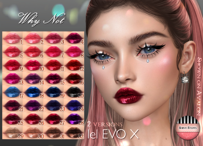 ~Shiny Stuffs~ Lelutka EvoX Why Not Gloss 