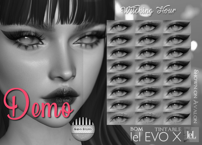 ~Shiny Stuffs~ DEMO Lelutka EvoX Witching Hour 
