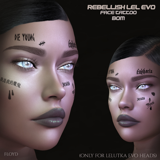 .:FLOYD:.Rebellish Face Tattoo!