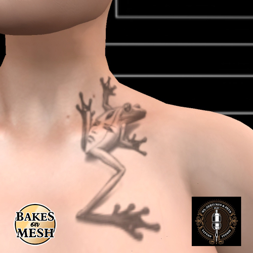 WL-Frog Face BOM Tattoo