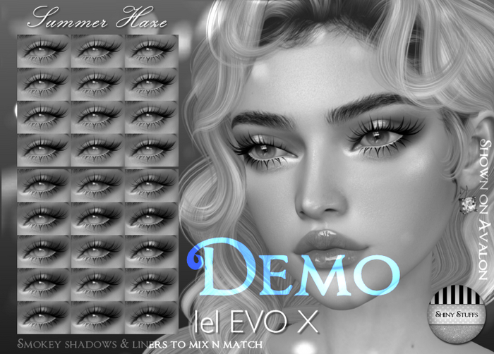 ~Shiny Stuffs~ DEMO Lelutka EvoX Summer Haze 
