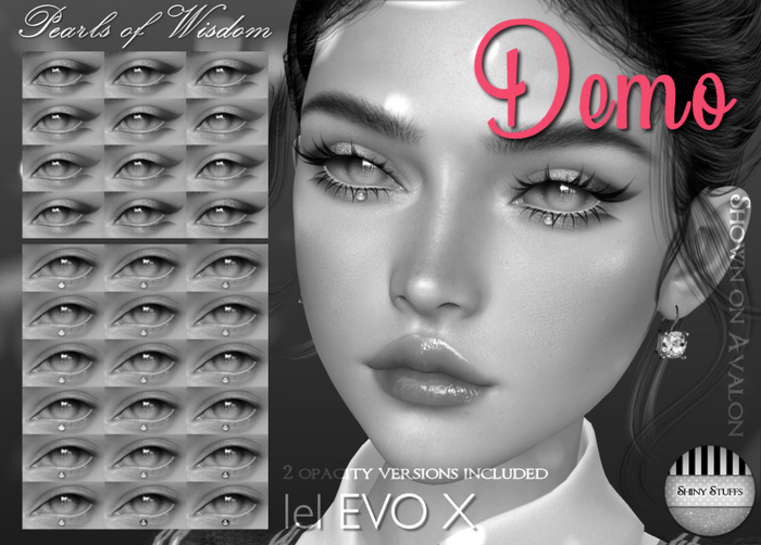 ~Shiny Stuffs~ DEMO Lelutka EvoX Pearls of Widsom 