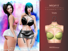 [[ Masoom ]] Misfit Top Willow - Ebody Reborn, Kupra, Legacy, Lara, Lara Petite.