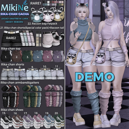 -MikiNe- Rika-chan gacha-DEMO