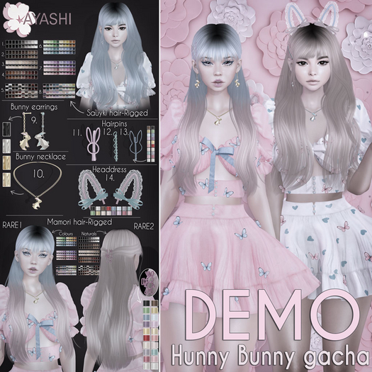 [^.^Ayashi^.^] DEMO Hunny bunny gacha