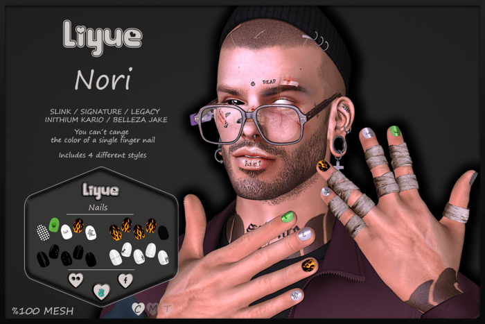 Liyue-Nori-Nalis Male- FATPACK