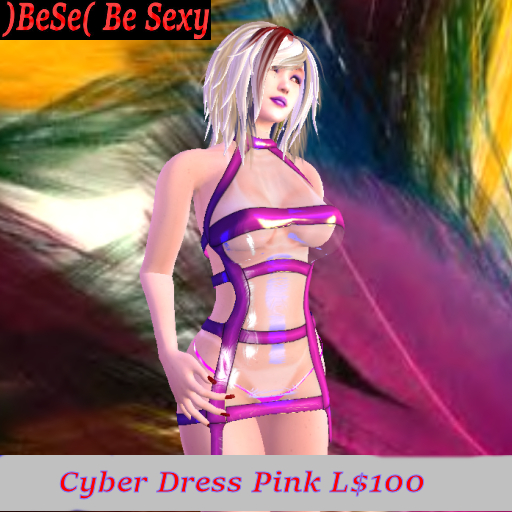 )BeSe( Cyber Dress Pink