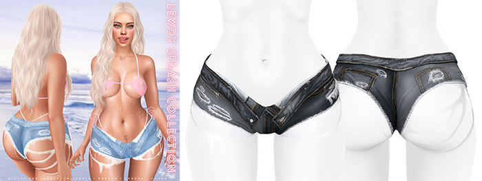 Lush - Booty2Sassy Jeans Shorts #15