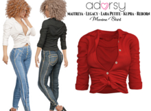 Top Maxine Top - Maitreya Top Legacy Top Nerido Top Lara Petite Top Reborn Top Kupra Top