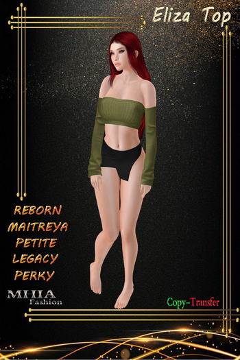 [MHIA] Eliza Top Army Green