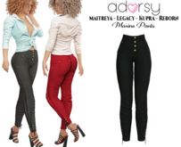adorsy - Maxine Pants Black - Maitreya/Legacy/Kupra/Reborn