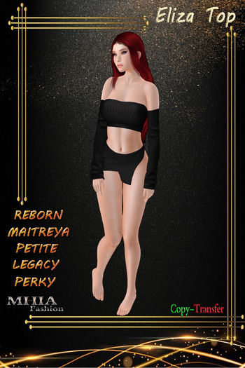 [MHIA] Eliza Top Black
