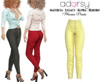 adorsy - Maxine Pants Yellow - Maitreya/Legacy/Kupra/Reborn