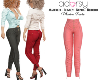 adorsy - Maxine Pants Coral - Maitreya/Legacy/Kupra/Reborn