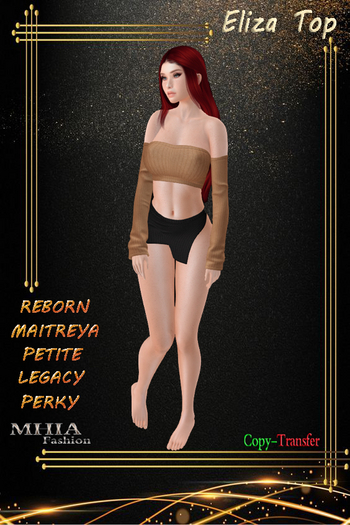 [MHIA] Eliza Top Light Brown