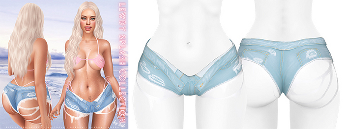 Lush - Booty2Sassy Jeans Shorts #21