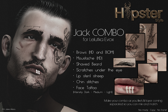 [Hipster Style] Jack COMBO - Fatpack