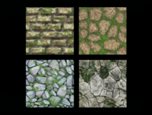 *6KW* FULL PERM Textures (Seamless Mossy Stone)