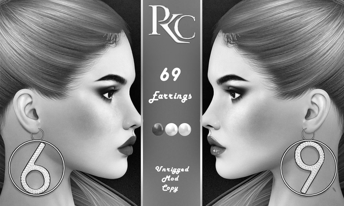 *PKC* "69" Earrings DEMO