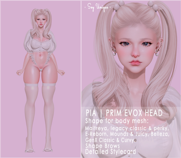 -SU- Pia SHAPE HEAD PRIM