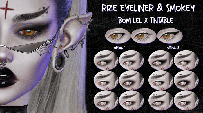 -bus- Rize Eyeliner & Smokey FATPACK {LeL BoM}