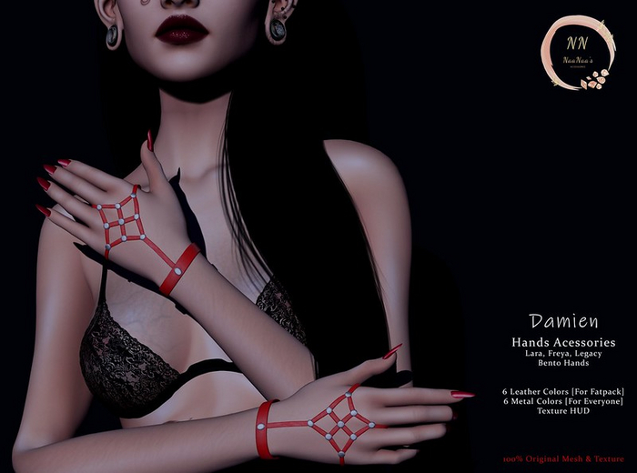 NaaNaa's Damien Hands Accessories Blue