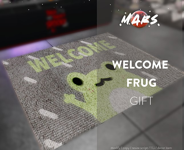 .Mars. - Welcome Frug Gift