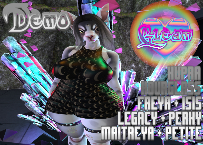 DEMO GLEAM: Lunar Meta Dress