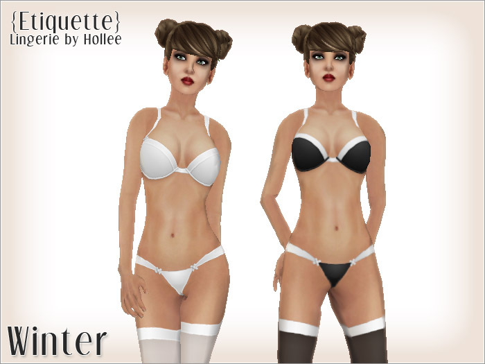 {Etiquette} Winter - Cloud White