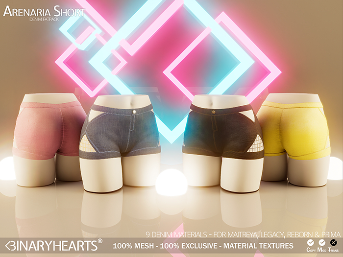 Arenaria Short (FATPACK) - <3H - BINARYHEARTS